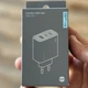 Сетевое зарядное устройство CUKTECH 65W GaN 2C1A Grey (AD653CEU) [171982] - изображение 4