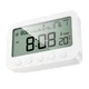 Цифровий термометр гігрометр Hoco HX44 Indoor digital alarm clock with thermometer White - изображение 3