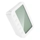 Цифровий термометр гігрометр Hoco HX44 Indoor digital alarm clock with thermometer White - изображение 4
