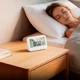 Цифровий термометр гігрометр Hoco HX44 Indoor digital alarm clock with thermometer White - изображение 7
