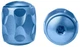 Бусина Lionsteel TiP для темляка и брелка титановая 6AI4V Blue 6 г 15 мм - изображение 1