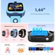 Дитячий смарт годинник з SIM карткою для дзвінків Lemfo D64 з GPS / WI-Fi / LBS, прослуховуванням, кнопкою SOS та 8 ГБ пам’яті До 4 днів роботи Чорний - зображення 3