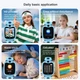 Дитячий смарт годинник з SIM карткою для дзвінків Lemfo D64 з GPS / WI-Fi / LBS, прослуховуванням, кнопкою SOS та 8 ГБ пам’яті До 4 днів роботи Чорний - зображення 6
