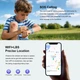 Розумний дитячий годинник-телефон Lemfo K35 з GPS, відеодзвінками, прослушкою, камерою, SOS і ліхтариком До 5 днів роботи Рожевий - зображення 5