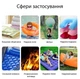 Электрический беспроводной воздушный мини-насос для надувных матрасов на аккумуляторе 2 в 1 надува и сдувание - изображение 5