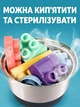 Гибкий силиконовый конструктор прорезыватель для малышей Soft BB безопасный мягкий на 20 деталей, машинка животного, 18 мес+ - изображение 6