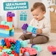 Гибкий силиконовый конструктор прорезыватель для малышей Soft BB безопасный мягкий на 20 деталей, машинка животного, 18 мес+ - изображение 7