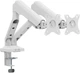Настольное крепление для двух мониторов OfficePro MA442W с пружиной 17-35" 2~12 кг White - изображение 2