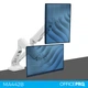 Настольное крепление для двух мониторов OfficePro MA442W с пружиной 17-35" 2~12 кг White - изображение 6