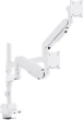 Настольное крепление для двух мониторов OfficePro MAH752W 24-57" 2~27 кг White - изображение 4