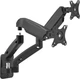 Настенное крепление для двух мониторов OfficePro MA312B с пружиной 17-32" 2-9 кг Black (MA312B) - изображение 5