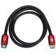 Кабель Atcom HDMI - HDMI V 2.0 (M/M), 4K, 2 м, черный/красный пакет (24942) - изображение 2