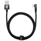 Кабель Baseus MVP 2 USB - Lightning (M/M), 2.4A, 1 м Black (CAVP000001) - изображение 1