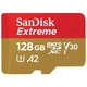 Карта пам`ятi MicroSDXC 128GB C10 UHS-I SanDisk Extreme V30 U3 R190/W90MB/s + SD (SDSQXAA-128G-GN6MA) - зображення 8