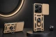 Протиударний чохол Armor Ring + захиcт камери для Xiaomi Redmi Note 14 4G case Simon золотий - зображення 1