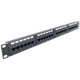Патч-панель Hypernet NVC-PN-12/24 CAT5/CAT6 19" 1U 24 порта экранированная - изображение 1