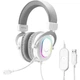 Наушники Fifine H6 RGB 7.1 White (H6W) - изображение 2