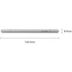 Стилус - ручка для ємнісних екранів 2-в-1 Stylus Pen Gray Aluminum Alloy Type Vention (KQMH0) - изображение 8