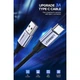 Дата кабель USB 2.0 AM to USB-C 1.5m US288 Aluminum Braid (Black) Ugreen (60127) - зображення 2