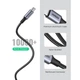 Дата кабель USB-C to USB-C 3.0m 5A 100W US316 Black Ugreen (90120) - зображення 6