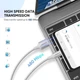 Дата кабель USB 2.0 AM to USB-C 1.5m 3.0A 18W US288 White Ugreen (60132) - зображення 2