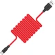 Дата кабель USB 2.0 AM to USB-C 1.0m 2A silicone X21 black+red HOCO (6957531071419) - изображение 2