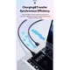 Дата кабель USB 2.0 AM to USB-C 2.0m 100W black Essager (EXC7A-WLA01-P) - зображення 6