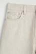 Джинси жіночі COS dial wide-leg jeans 1308200002 27 Бежевий - изображение 5