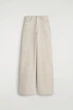 Джинси жіночі COS dial wide-leg jeans 1308200002 27 Бежевий - изображение 6