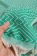 Пляжне покривало велике для пляжу пікніка Dream Green м'яка підстилка на море пляж 200x240 см - зображення 5