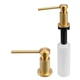 Дозатор моющих средств Gunter&Hauer SOAP DISPENSER Steel Gold - изображение 1