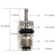 Золотник кондиционера M6 Hyundai, Kia 9781222300 - изображение 2