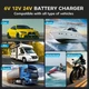 Интеллектуальное зарядное устройство HTRC C35A 6В 10А / 12В 35А / 24В 18А для аккумуляторов AGM GEL EFB SLA LiFePO4 Lithium с функцией импульсного восстановления - изображение 7