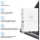 Система хранения энергии DEYE SUN-125K-SG02HP3-EU-GM10 125kW 241.2kWh 1BAT LiFePO4 ≥10000 циклов (SV-3DE125K1-HGS240K1-1) - изображение 4