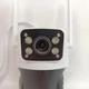 Камера видеонаблюдения Wi-Fi с двумя объективами, уличная беспроводная поворотная с ночным видением, поддержкой microSD и управлением через приложение iCSee Белая, RD-008 - изображение 7