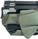 Розкладачка Base Camp Camping Bed складана для туризму, риболовлі, зі сталевим каркасом 110 кг Olive Green - зображення 5