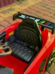 Детский электромобиль Cabrio 6V 5Ah с пультом управления, плавным стартом, LED-фарами, USB, AUX, MP3 и открывающимися дверями, Красный - изображение 8