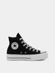 Кеды высокие CONVERSE 7479956 Чёрный 35 CB392 - изображение 1
