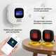 Бездротова кнопка виклику SOS НАЛАКАЛ Tuya Smart, 2 SOS кнопки + приймач, Wi-Fi, 110 дБ, пейджер для літніх людей та догляду - зображення 2