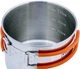 Туристическая кружка Rockland Stainless Mug 600 мл нержавеющая сталь складные ручки с силиконом мерная шкала - изображение 3