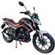 Мотоцикл Spark SP200R-45 (Заводське паковання) (Чорний з червоним) - зображення 1