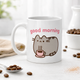 Чашка кот Пушин Pusheen The Cat с надписью Good Morning 330 мл - изображение 3