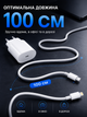 Комплект быстрой зарядки 20W для телефона Apple iPhone type-c to lightning 7 8 X 11 12 13 14 pro max plus mini iPad адаптер сетевое зарядное устройство блок тайпси лайтнинг usb-c power adapter быстрая зарядка айфон айпад кабель лайтинг тайп-с 1м - изображение 6