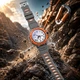 Детские / взрослые смарт часы - телефон Smart Watch 4G SIM-карта, IP67, GPS, кнопка SOS, прослушивание, видеозвонок, геозабор Tabby K55 оранжевый - изображение 5