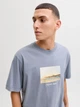 Футболка JACK & JONES 10997089 Серо-синий L JNJ842 - изображение 3