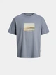 Футболка JACK & JONES 10997089 Серо-синий L JNJ842 - изображение 7
