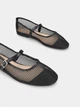 Балетки Braska Чорний 38 BS4521 - зображення 4