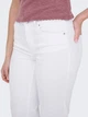 Прямые джинсы Only 11259563 Белый M/30 ONW950 - изображение 2