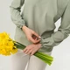 Блуза жіноча зі стійкою софт шавлія, L-XL - изображение 5