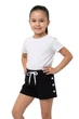 Шорти дитячі для дівчинки чорного кольору KIDS зріст, см 122 (216726) - зображення 1